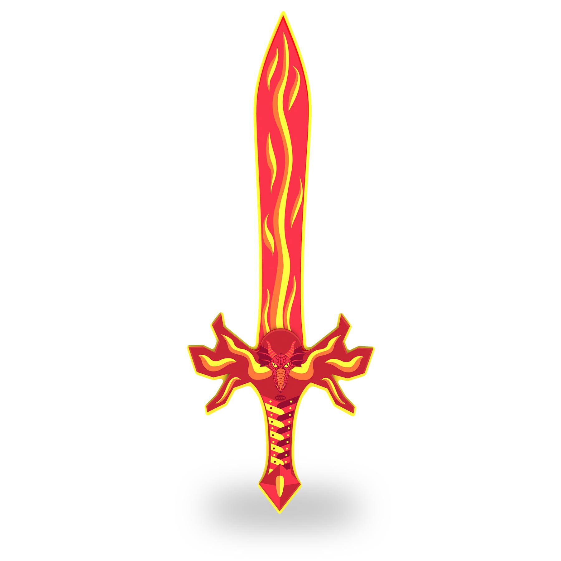 Papo Fire Sword Foam Toy - Red/Yellow