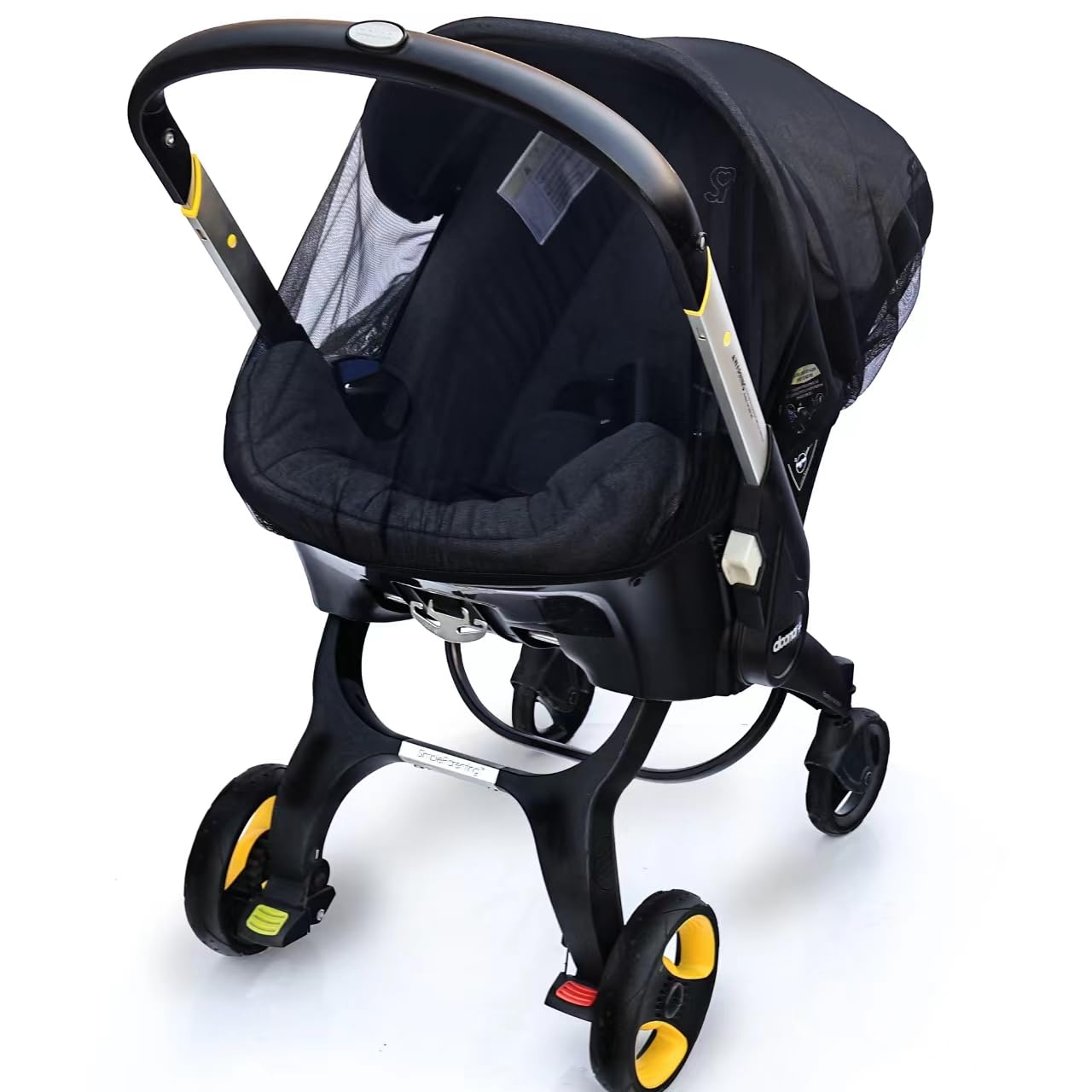 Mosquito Net for Baby Car Seats,Baby Mosquito Net for Infant Car Seats,Infant Stroller and Bassinets,Portable Durable, Long-Lasting Infant Insect Shield Netting,Premium Quality,Machine Washable(Black) : Baby