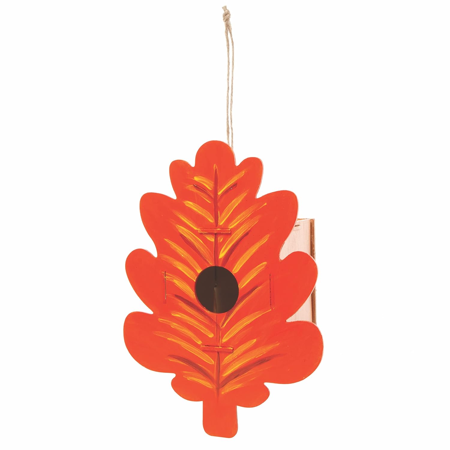 Baker Ross FE640 Fall Wooden Birdhouse Kits - Pack of 2, Wood Crafts to Decorate and Display, Garden Crafts for Personalized Arts and Crafts Projects, Make Your Own for Kids