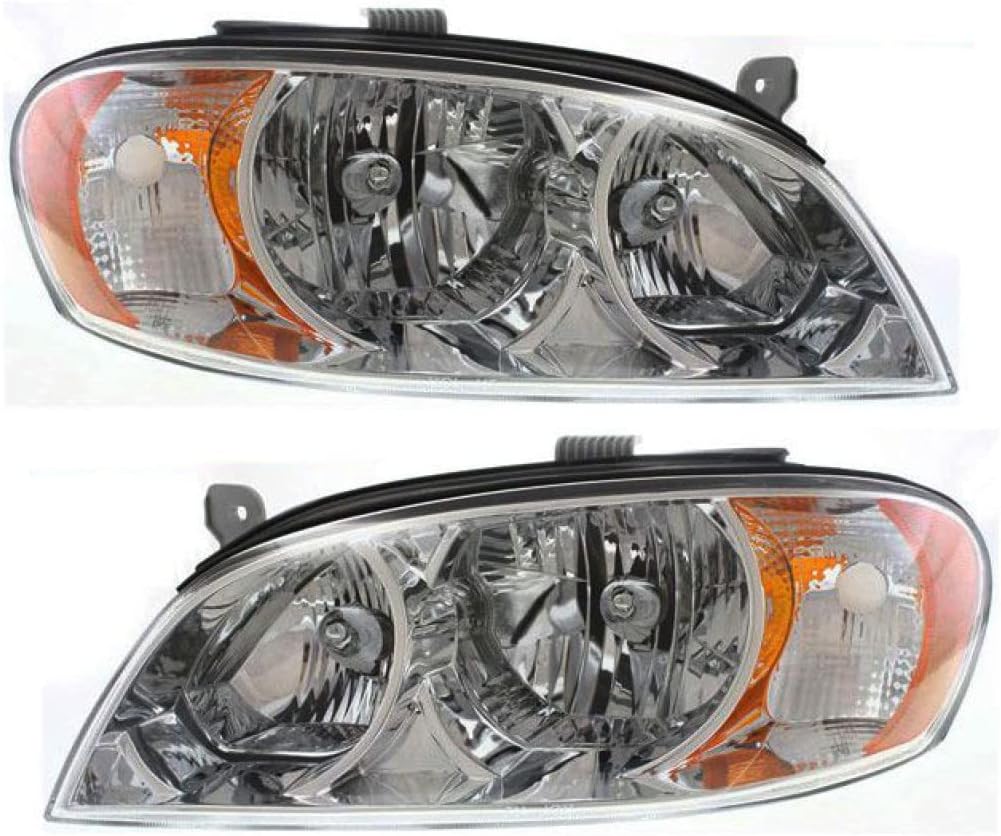 KarParts360 For 2002 2003 2004 Kia Spectra Headlight Assembly Driver Side w/Bulbs For KI2502111