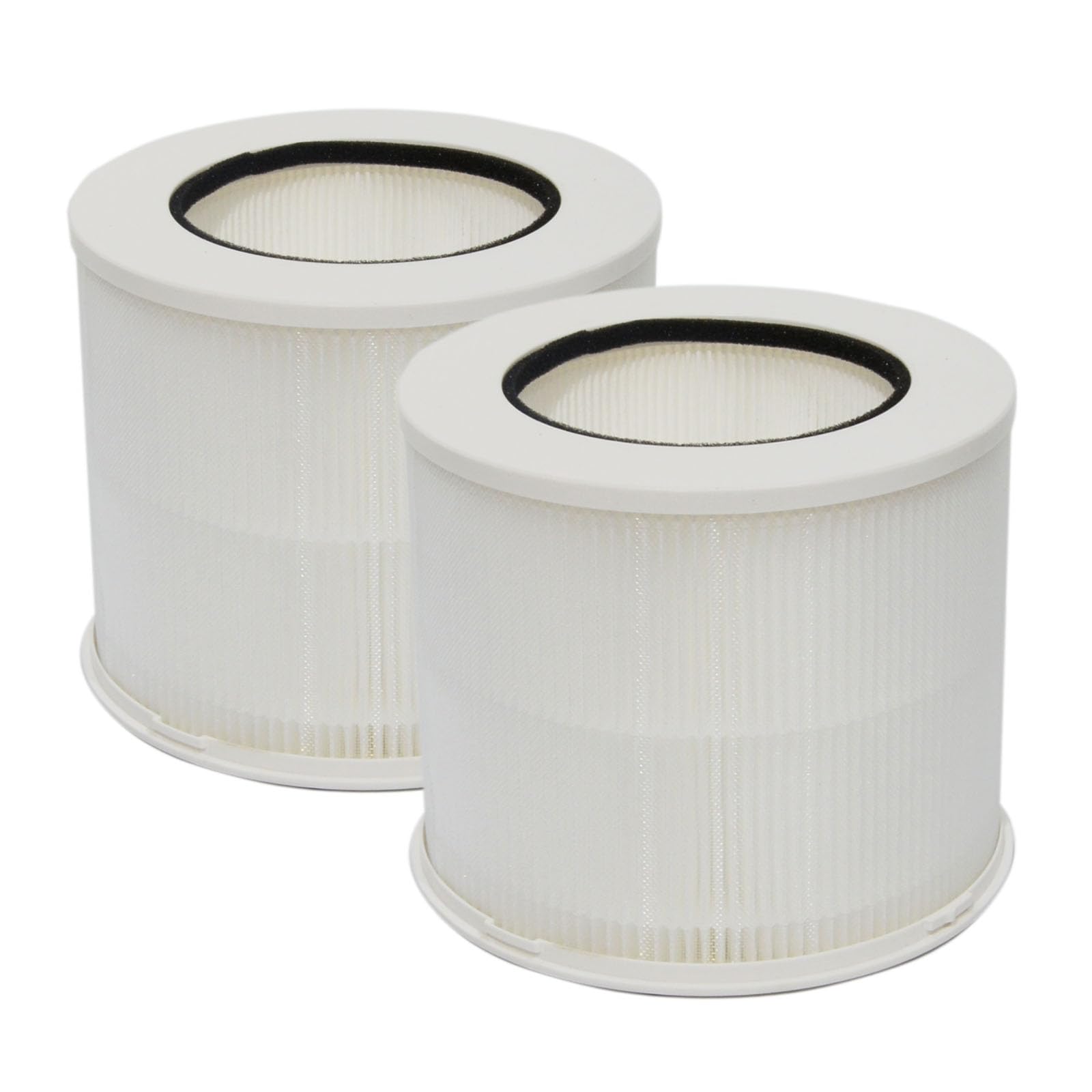 PUREBURG Filtro di ricambio compatibile con purificatori d'aria Bosch Air 500 e 1000, confezione da 2 pezzi H13 True HEPA ad alta efficienza per la pulizia dell'aria e la polvere