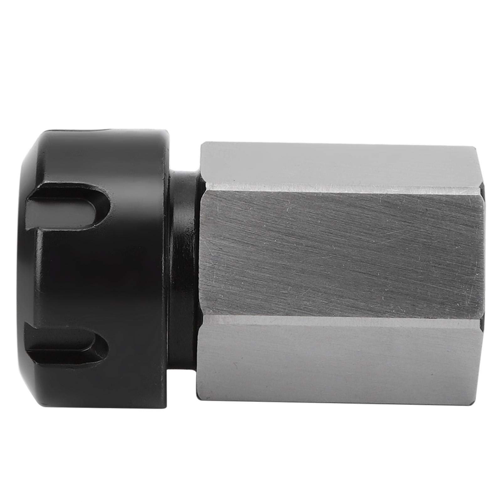 Sechskant-Spannzangenfutter Silber Kohlenstoffstahl Hochfester CNC-Drehmaschinen-Werkzeughalter ER32UM Fräserhülsen(ER40)