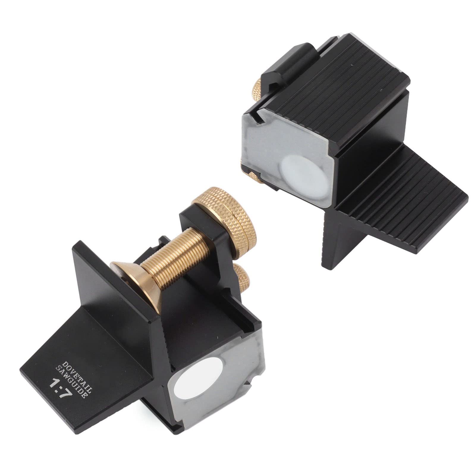 Woodworking Dovetail Magnetic Saw Guide Right Angle 1:7 Accuracy Cutting Aluminum Alloy Wood Joints Guide Gauge for DIY Work Cabinet Making Hand Tool Cutting - Image 4