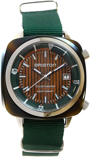 Amazon ブリストン Briston 腕時計 862s10nb 42mm 18642 Sa Td 10w Nbg クラブマスターダイバー ヨッティング アセテート 機械式自動巻 ベルト長さ 280mm 並行輸入品 時計バンド 腕時計 通販
