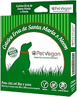 Coleira Para Cachorros, 08kg e Gatos,Coleira Erva de Santa Maria e Neem,Passeio e Viagem,Confortável e Resistente