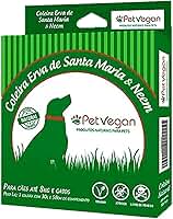 Coleira Para Cachorros, 08kg e Gatos,Coleira Erva de Santa Maria e Neem,Passeio e Viagem,Confortável e Resistente
