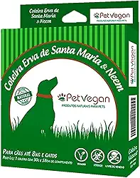 Coleira Para Cachorros, 08kg e Gatos,Coleira Erva de Santa Maria e Neem,Passeio e Viagem,Confortável e Resistente