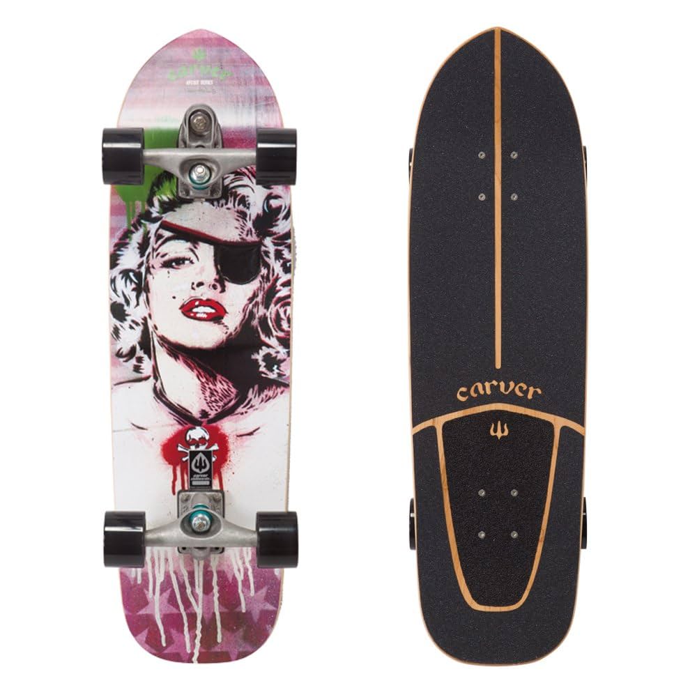 Amazon.co.jp: carver(カーバー) スケートボード Surfpunk 32