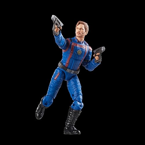 Miniatura 6 de Marvel Legends Series Star-Lord, Guardians of The Galaxy Vol. 3 - Figuras de acción coleccionables de 6 pulgadas, juguetes para edades de 4 años en