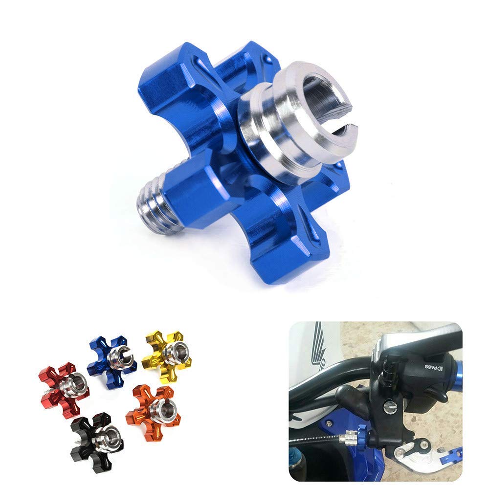 XYC Motorcycle Brake Clutch Levers Cable Wire Adjuster Screw Bolt Aluminum CNC Machine for Motorcycle ATV UTV Sport Bike 10mm