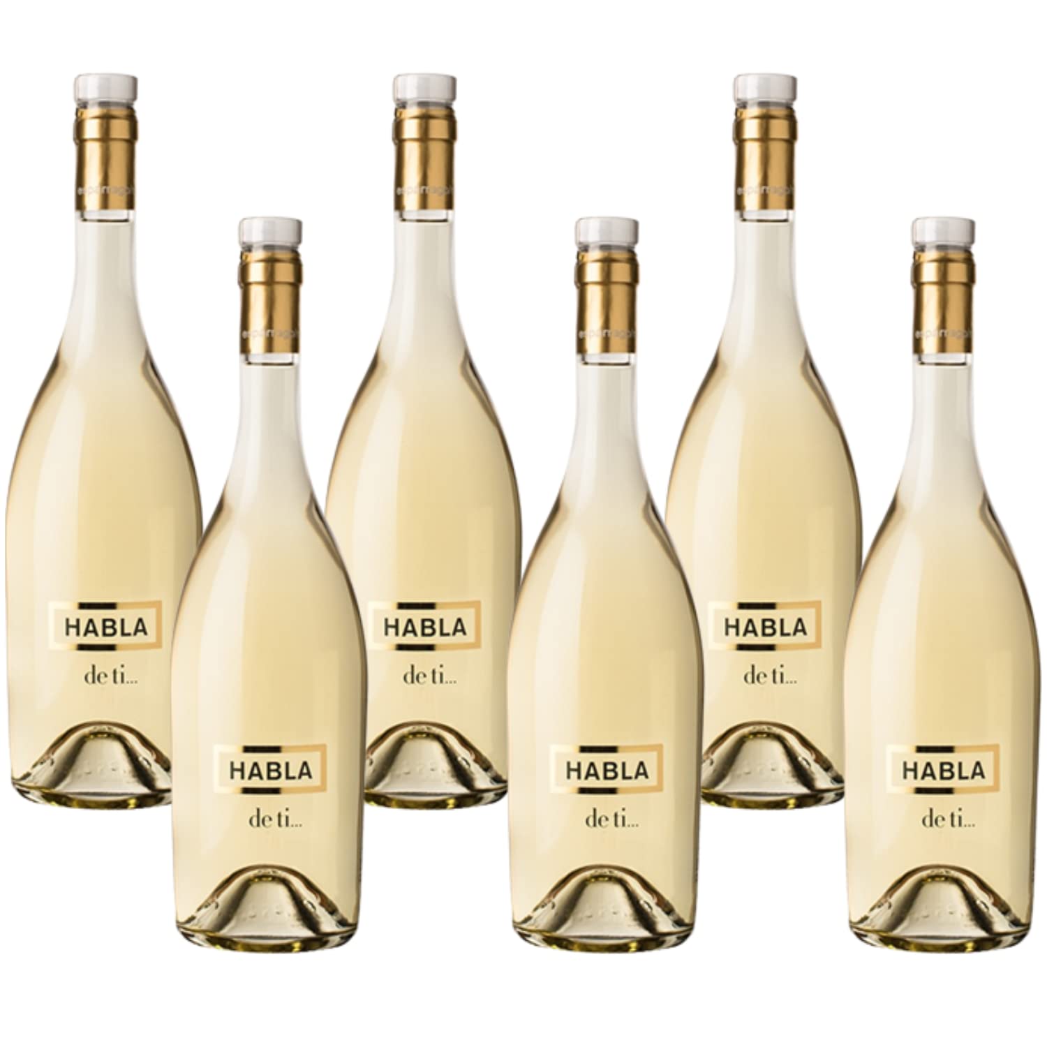 Vino Blanco Habla de Ti - Pack 6 Botellas de Vino Blanco VT Extremadura - Envío 24H - Mejor Selección ENOVINOS