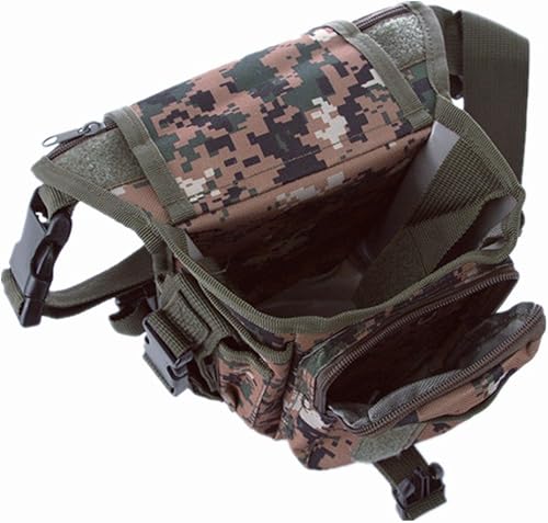 Miniatura 3 de BootKitchenTan Bolsa táctica militar para pierna de caída, paquete táctico para riñonera, muslo, bolsa de utilidad, bolsa militar de ocio, paquete