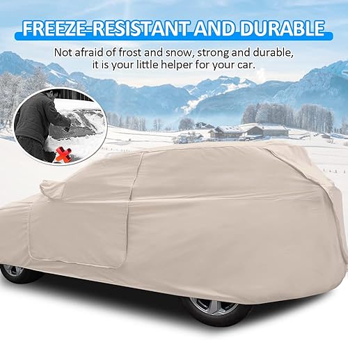 Miniatura 6 de Funda de coche para Nissan Rogue 2021 2022 2023 2024 para todo tipo de clima, para Nissan Rogue, accesorios para exteriores, impermeable, resistente