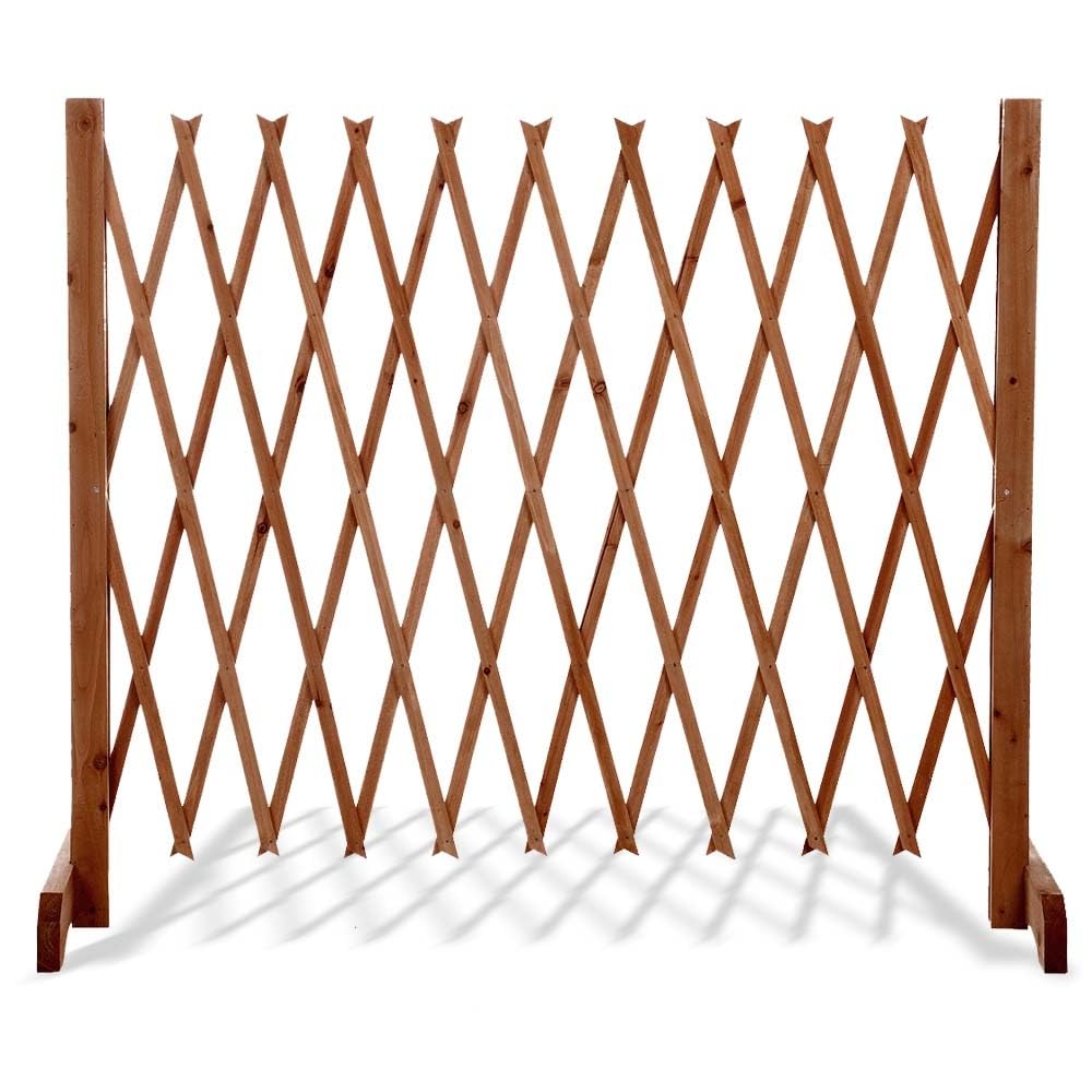 TERRE JARDIN - Barrera de Seguridad Extensible, de 30 a 150 x 90 cm - Barrera de Seguridad, Perro Sin Taladrar de Madera - Barrera de Protección Extensible, Retráctil, Animales