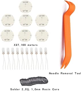 Dr.Roc GM Instrument Cluster Gauge Stepper Motor Repair Kit X27 168 (7 Motors,10 Backlight Bulbs,1 Remove Tool,Flux Rosin Core Solder) - coolthings.us