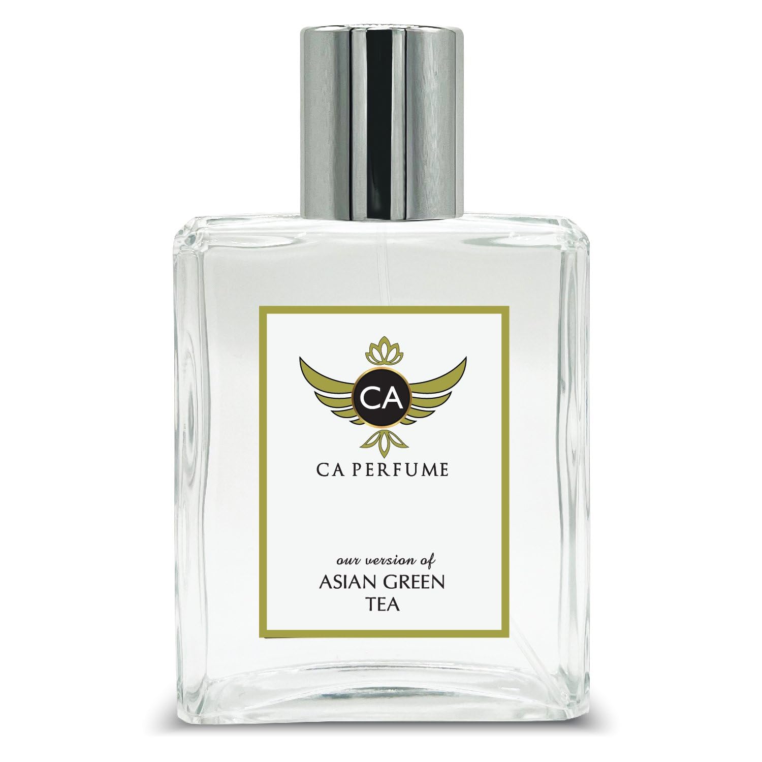 Impression of Asian Green Tea for Women and Men Eau De Parfum Citrus Aromatic Scent Long Lasting Unisex Fragrance Signature Scent for Day and Night Wear 3.4 Fl Oz 100ml