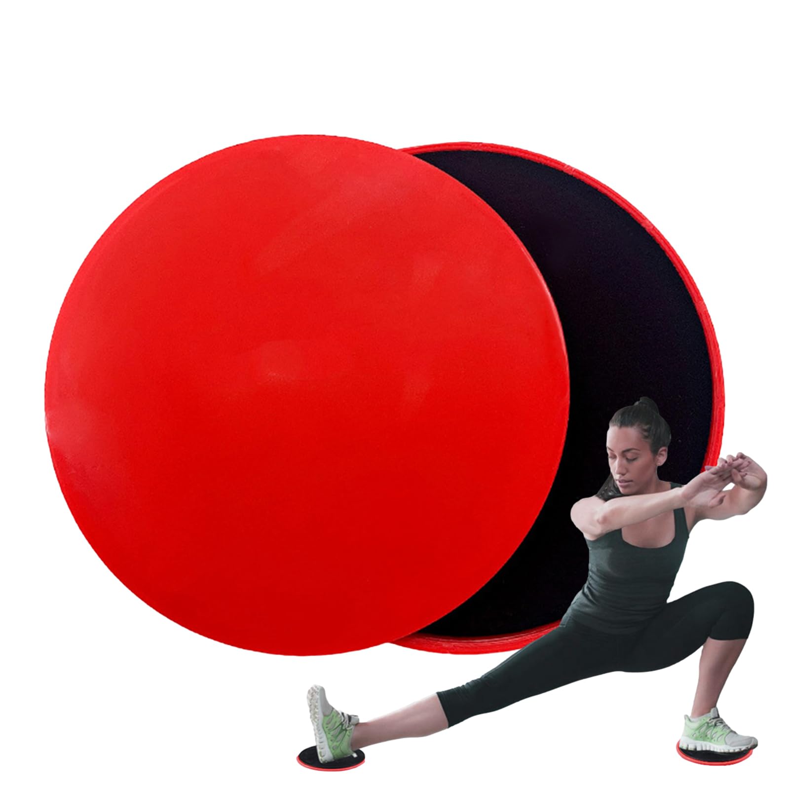4 pezzi Core Slider – Yoga Pilates dischi scorrevoli su entrambi i lati, esercizio fisico, fitness, sport, body training, Core Slider, Discs Slider per allenamento, yoga, 20 cm