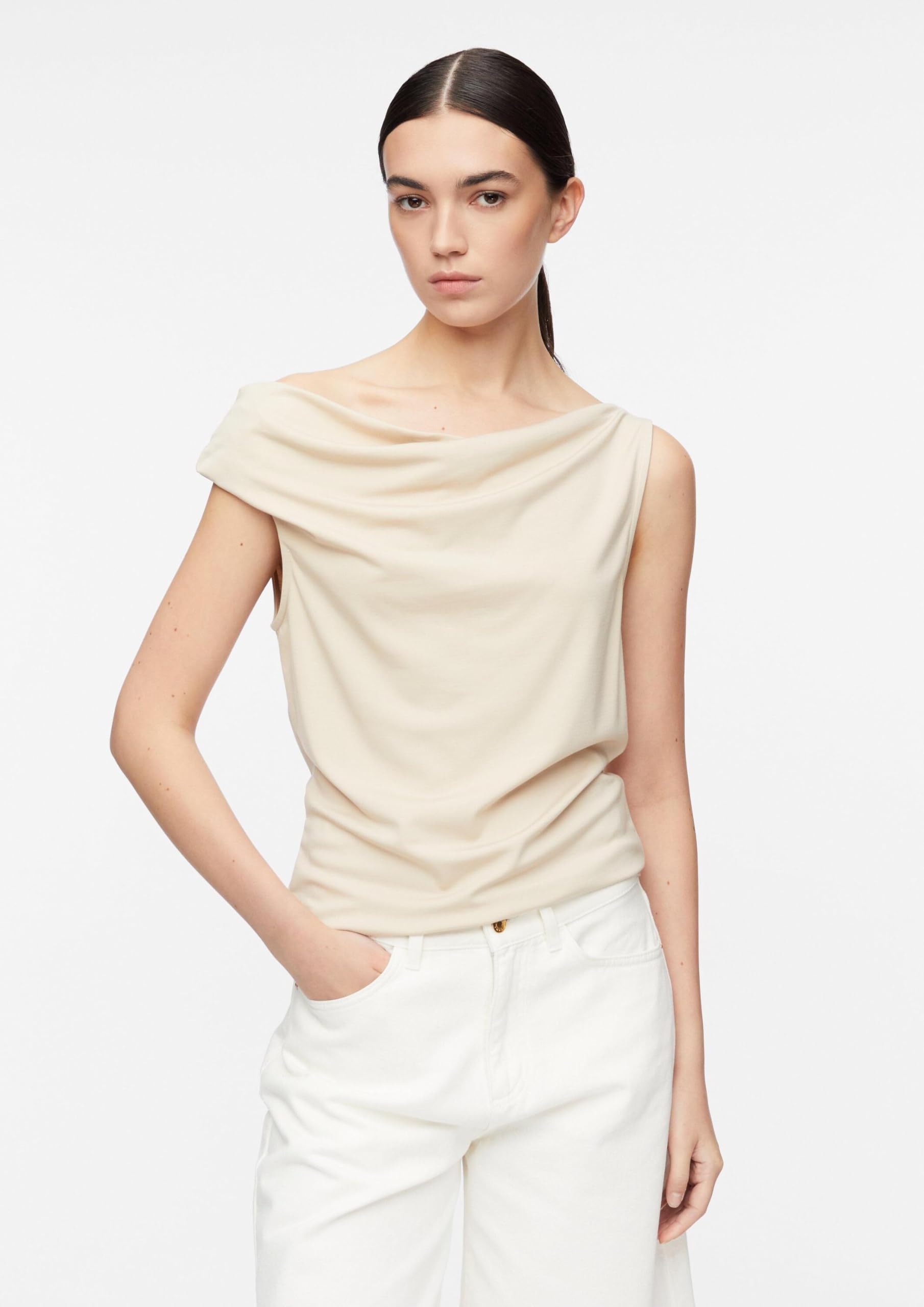 COMMA Top mit asymmetrischer Schulter