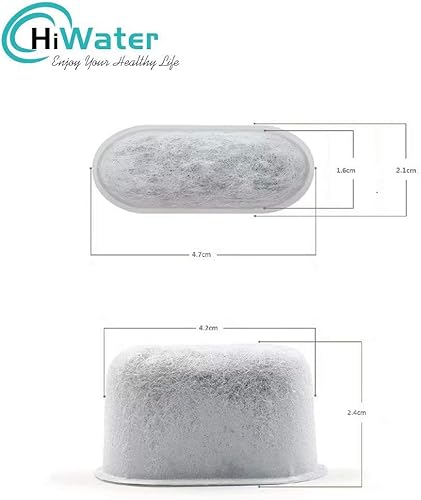 Miniatura 6 de Paquete de 24 filtros de carbón compatibles con Cuisinart para cafetera, repuesto para todos los filtros de agua Cuisinart Hiwater