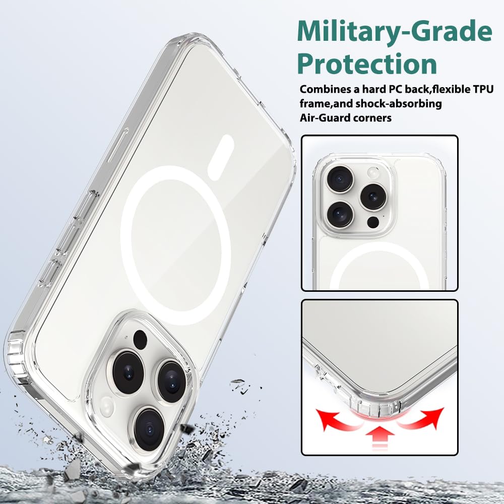 Amazon.co.jp: PinLiSheng iPhone 16 pro max対応 MagSafe ケース