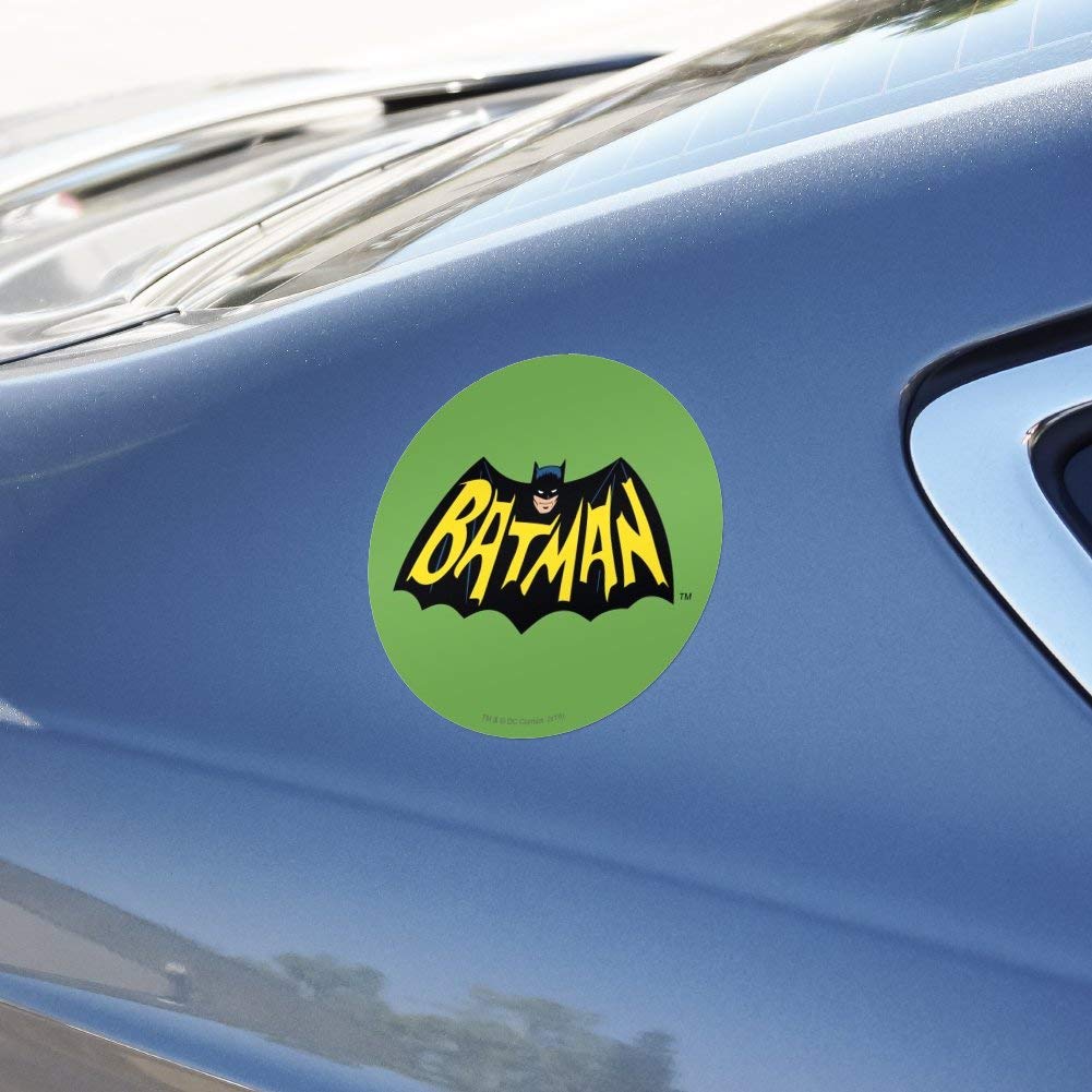 Adesivo Decalcomania Auto Con Licenza Batman Giallo Ovale - Foto 8