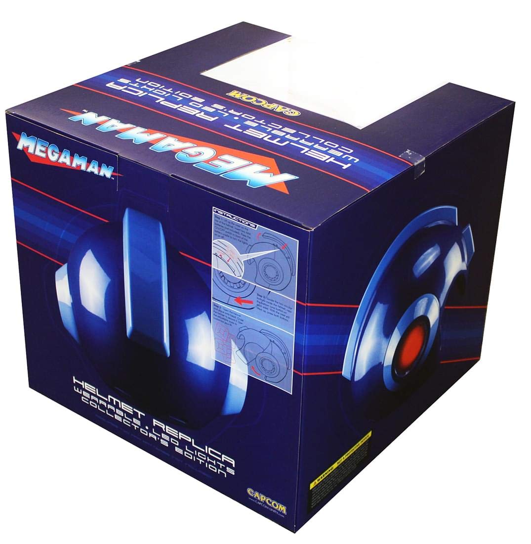 rockman megaman ヘルメット ロックマン メガマン Amazon.co.jp: Capcom メガマン ウェアラブルヘルメット