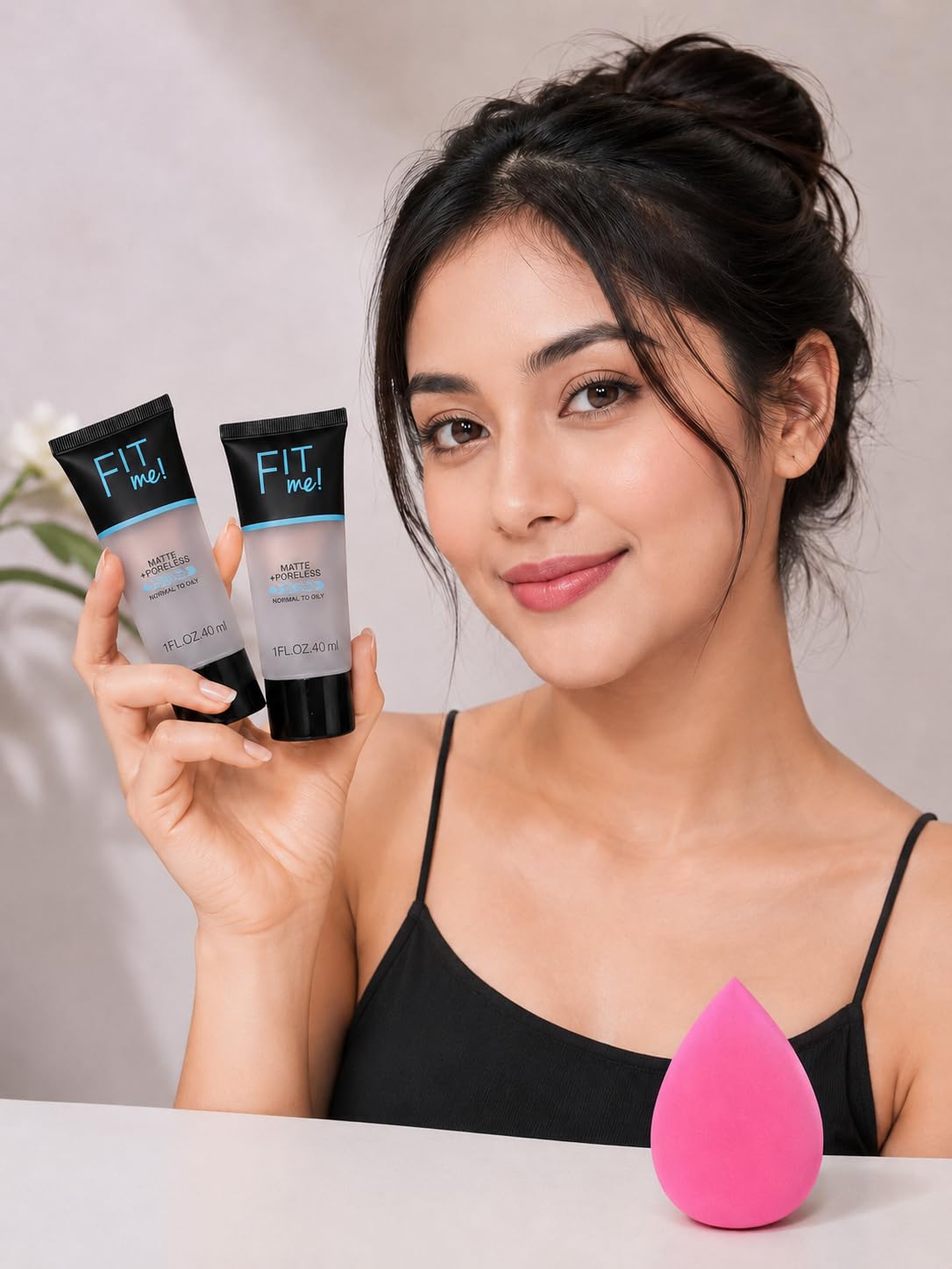 Bridester FIT Me Matte Poreless Face Primer for Normal to Oily Skin | Oil Control Makeup Base | Smooth & Long Lasting Finish | 40ml (pack of 2)-image-27