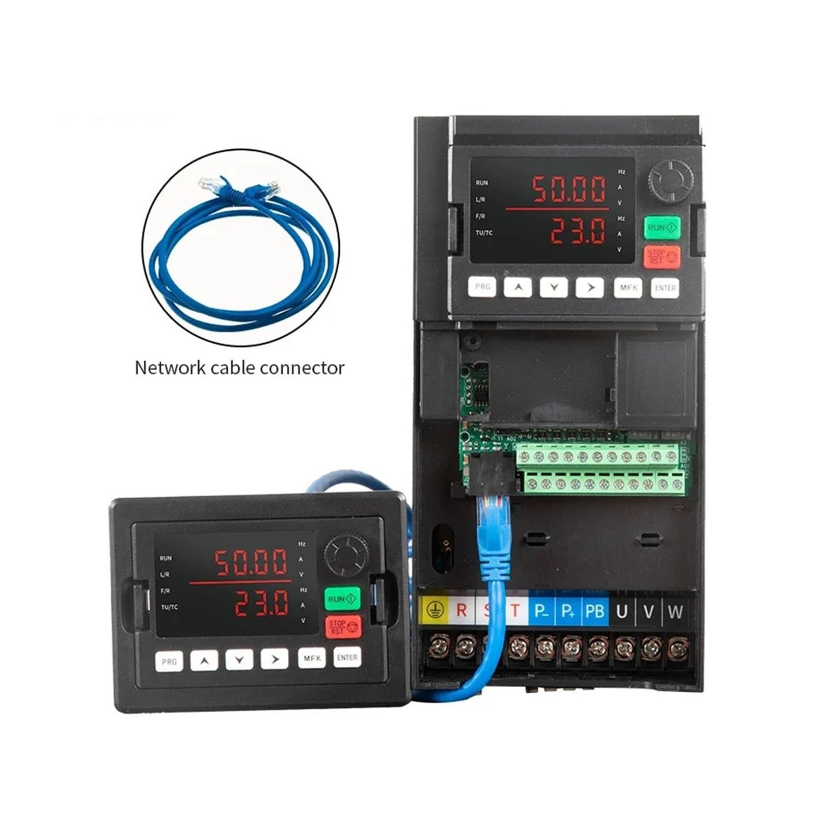 Azionamento a Frequenza Variabile, Convertitore di frequenza variabile VFD ad alte prestazioni 220 380 0,75KW/1,5KW/2,2KW for motore trifase(0.75kw 220)