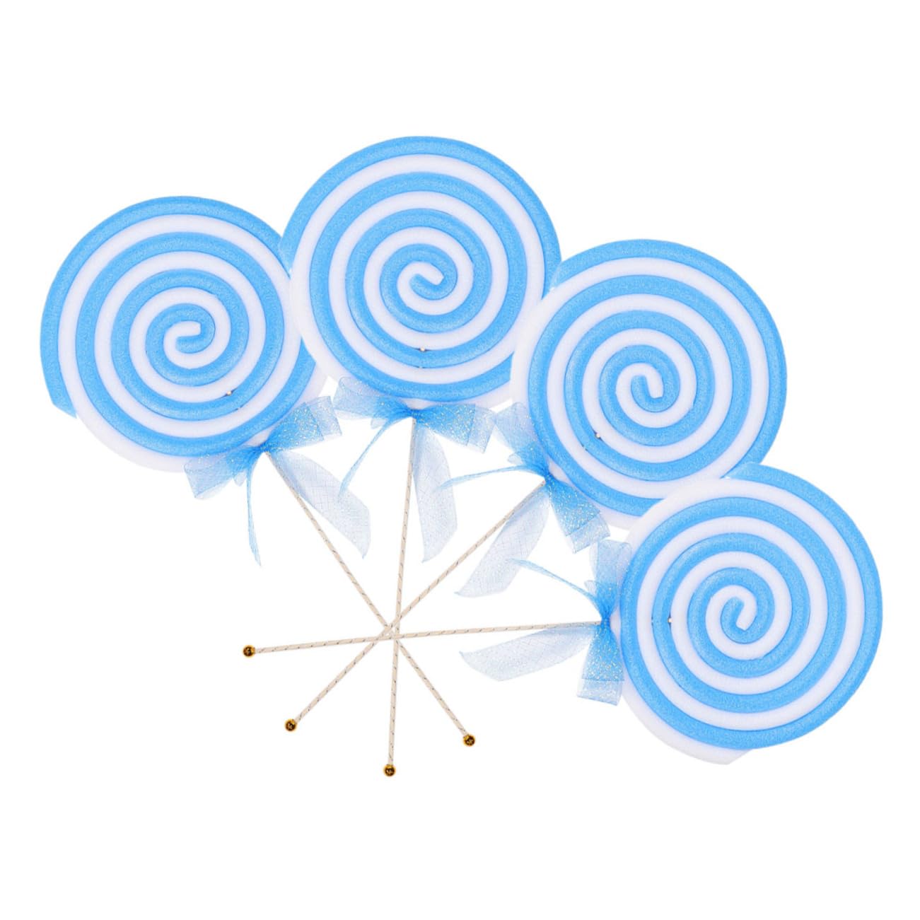 ABOOFAN 4 Pièces Décorations pour Salle de Classe de Accessoires Simulés de Bonbons pour Décorations de Couloirs Vitrines Thème Garçon Fille