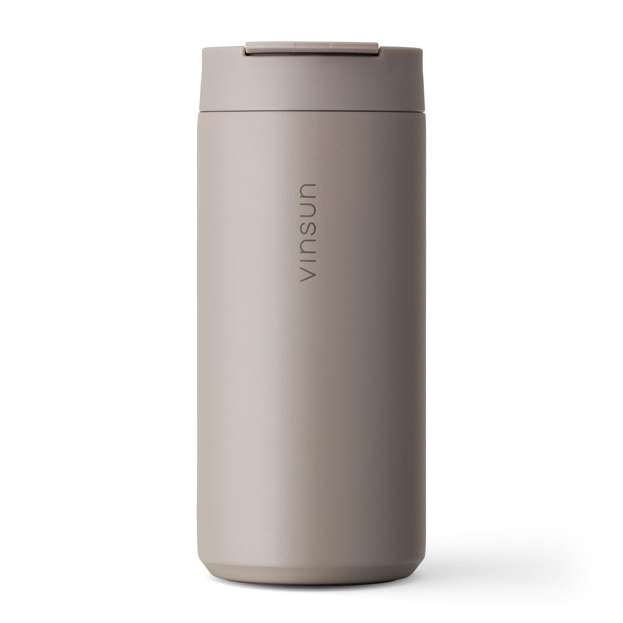 VINSUN Travel Mug to Go 350ml with Lid - Stainless Steel, Leak-Proof