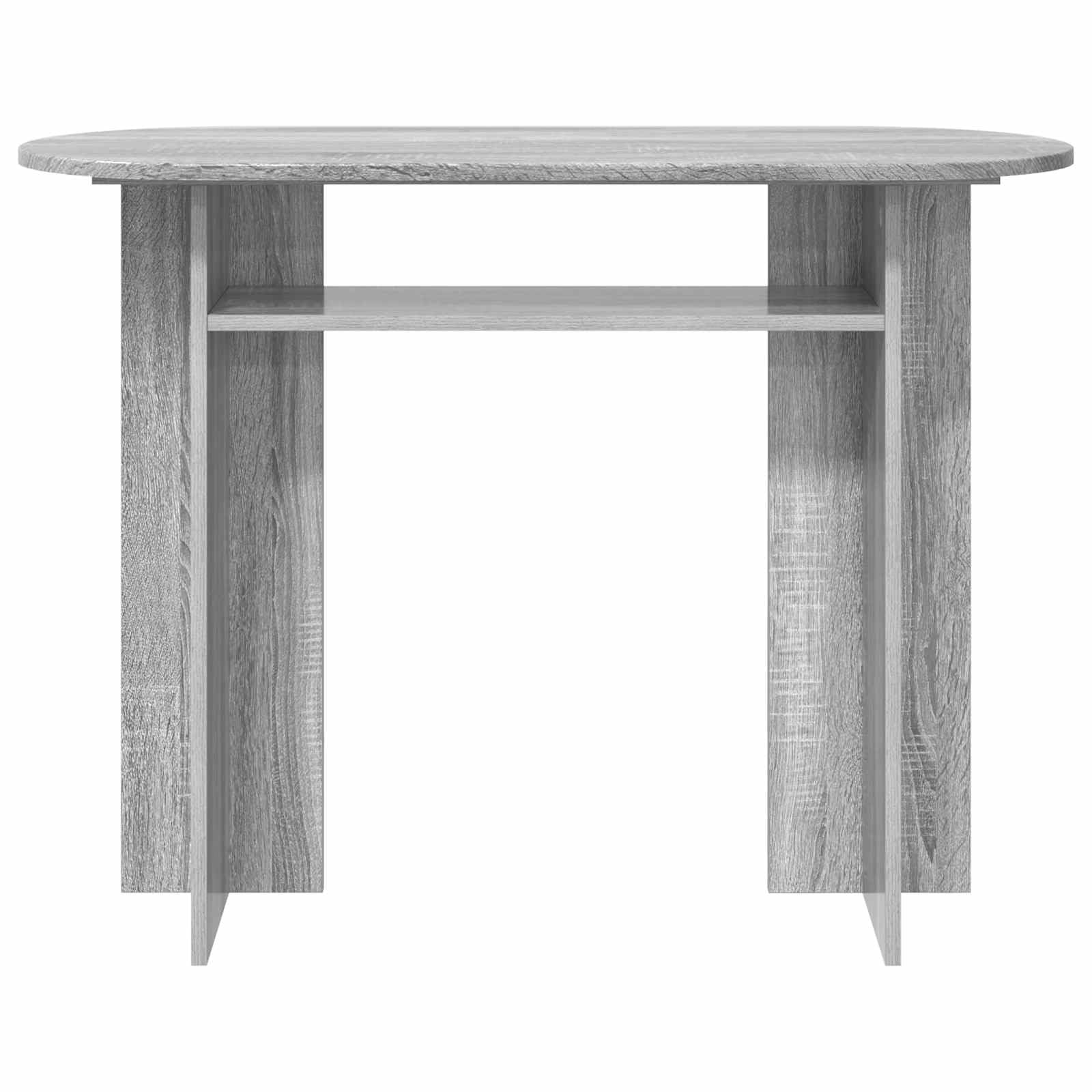 Sonoma stolik konsolowy, szary, 100 x 39,5 x 75 cm, materiał drewnopochodny, idealny jako stolik ścienny, stolik pomocniczy lub stół dekoracyjny do przedpokoju i salonu
