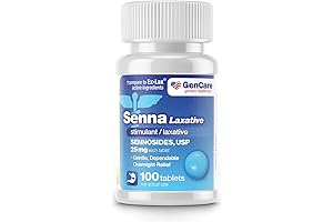 GenCare Maximum Strength Senna Laxative: Overnight Constipation Relief