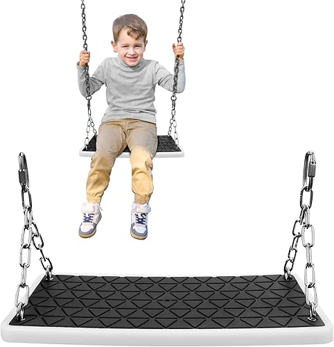 Accesorios de asiento de columpio resistentes, antideslizantes, para patio trasero, juego de columpio de repuesto para niños, interiores y