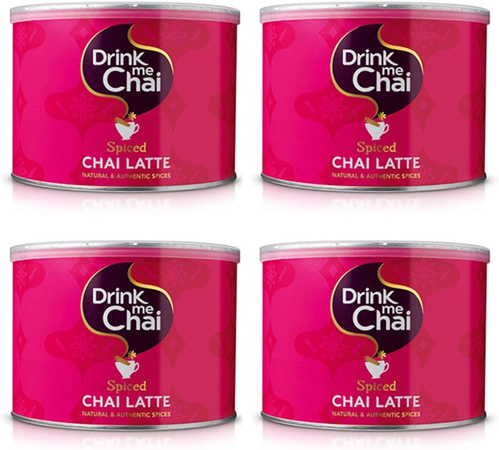 Drink Me Chai Spiced Chai Latte 250g (Pack of 4)