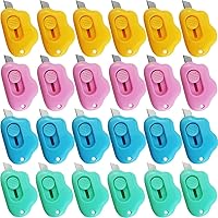 Vista 1 de GXXMEI 24 cuchillos de utilidad en forma de nube, cortador de caja retráctil, abrecartas, cortador de papel portátil con agujero para llavero