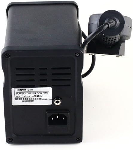 Miniatura 5 de 8586 AC 110V 700W 2 en 1 SMD Rework Estación de soldadura pistola de aire caliente hierro de soldadura con regalos gratis para reparación de