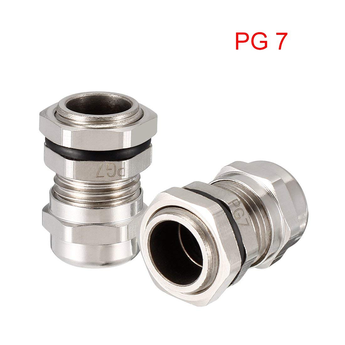 10 Pressacavi PG7 In Nylon – Per Cavi 3-6,5 Mm, Impermeabili, Dado Anti-allentamento – Per Quadri Elettrici E Scatole Di Derivazione - 3