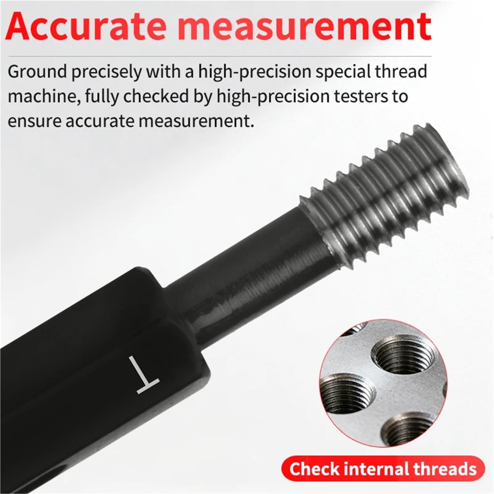 1 Uds ST 1,6 calibre de rosca métrica herramienta de medida de calibre de(ST 17X1.0)