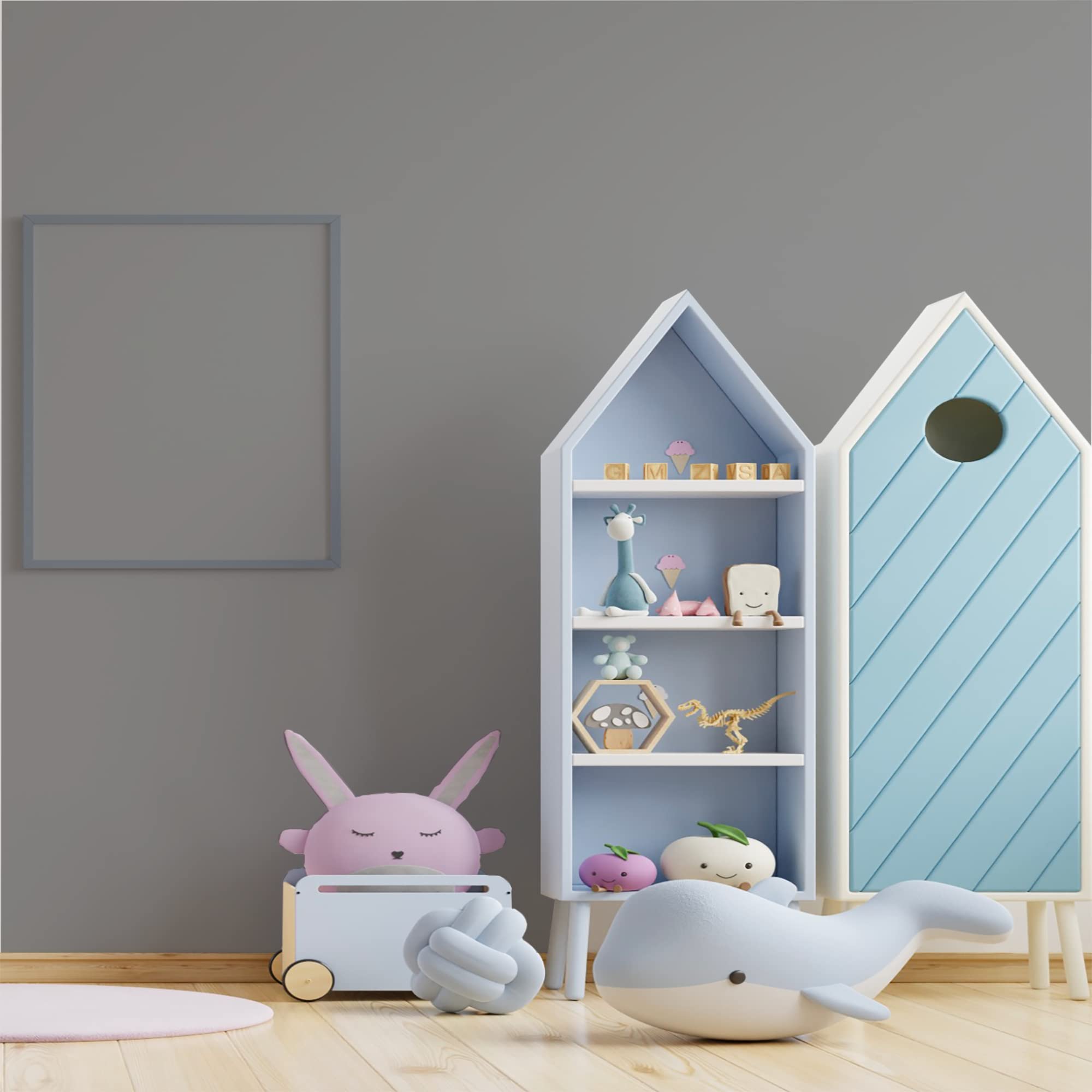 Grau Betonfarbe Wandfarbe Acryl matt Aqua Deco – 10 l – 100 m²