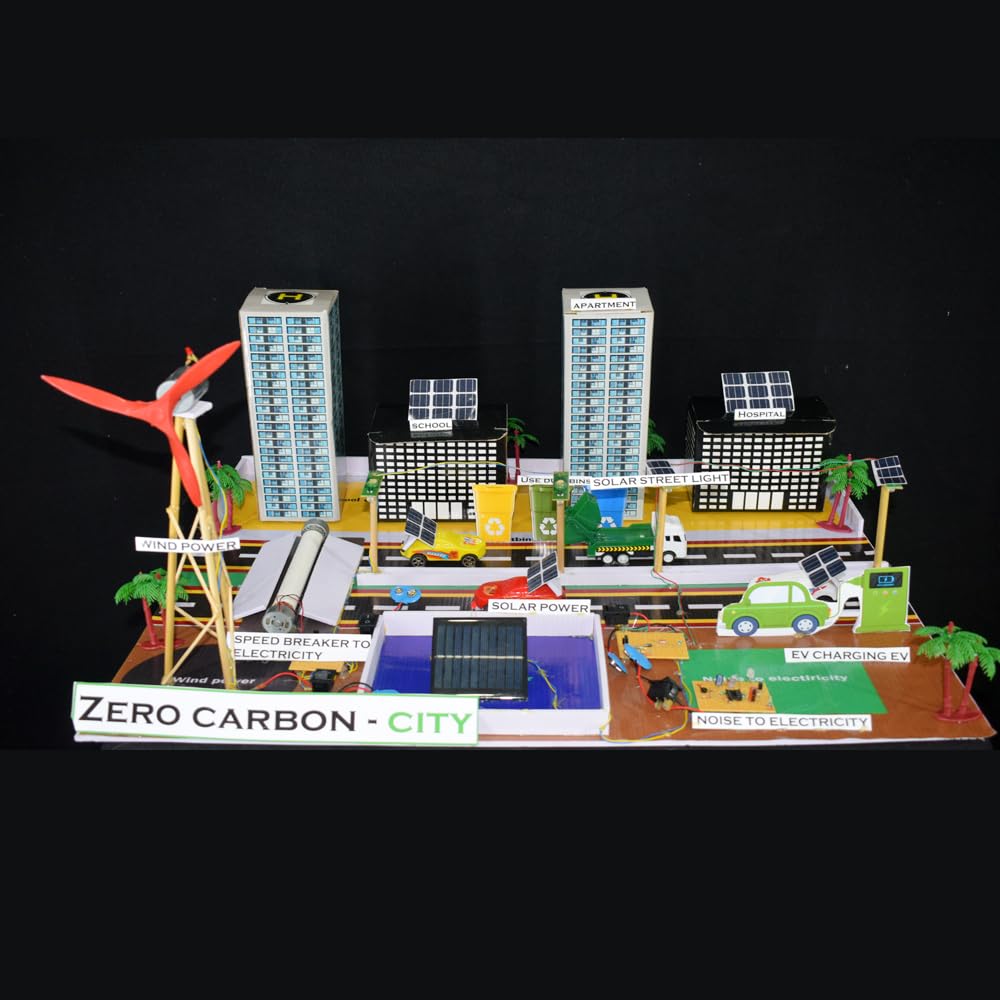 Smart City School Science Exhibition Project, Energy Efficient, Pollution Free Design-image-16