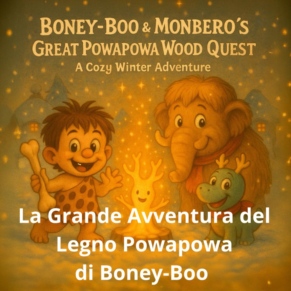 La Grande Avventura del Legno Powapowa di Boney-Boo: e Monbero Una calda storia d’inverno (Boney-Boo (Edizione Italiana))