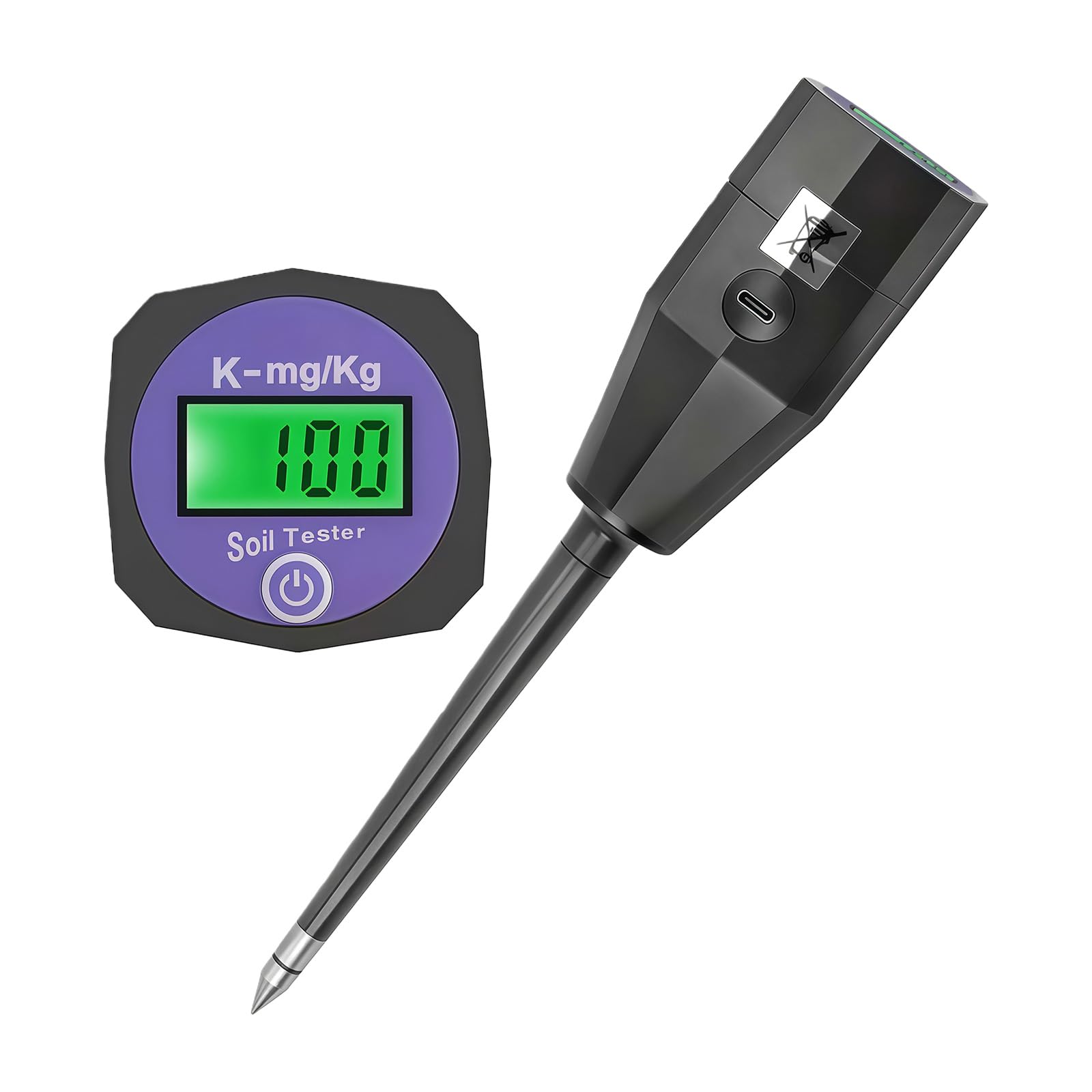 Kaeltsyn Potassium Efficient Soil Measurement Tool Usb C Charging Tester Detectors For Accurate Result Usb Tester