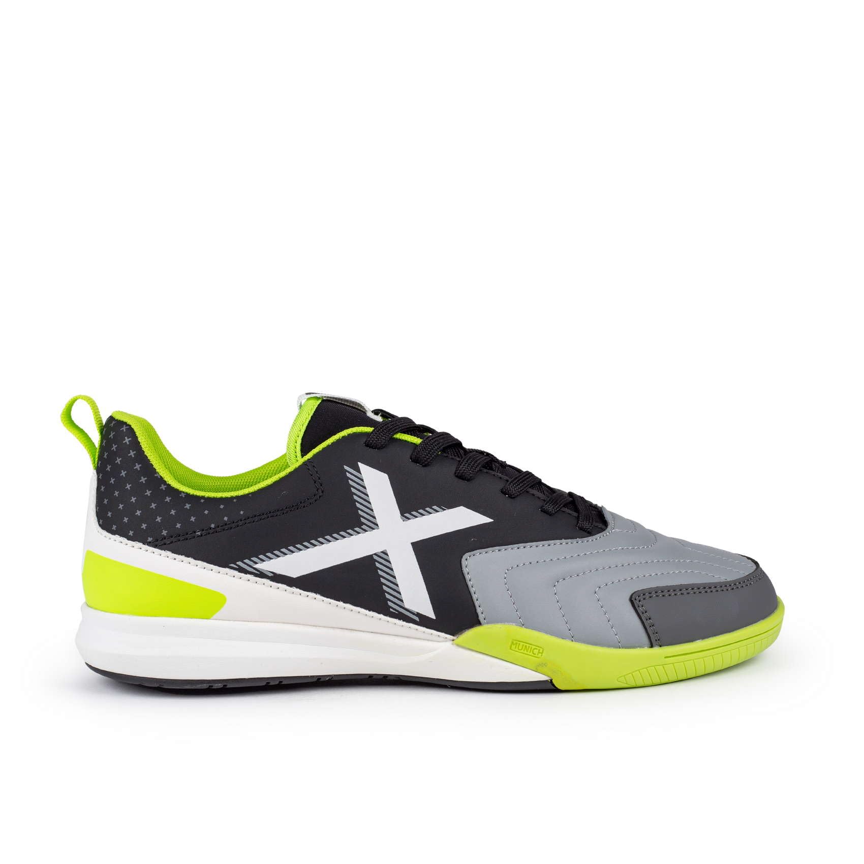 Munich Rondito, Unisex Adult Sneakers, Black, 43 EU, Black/White, 9.5 UK