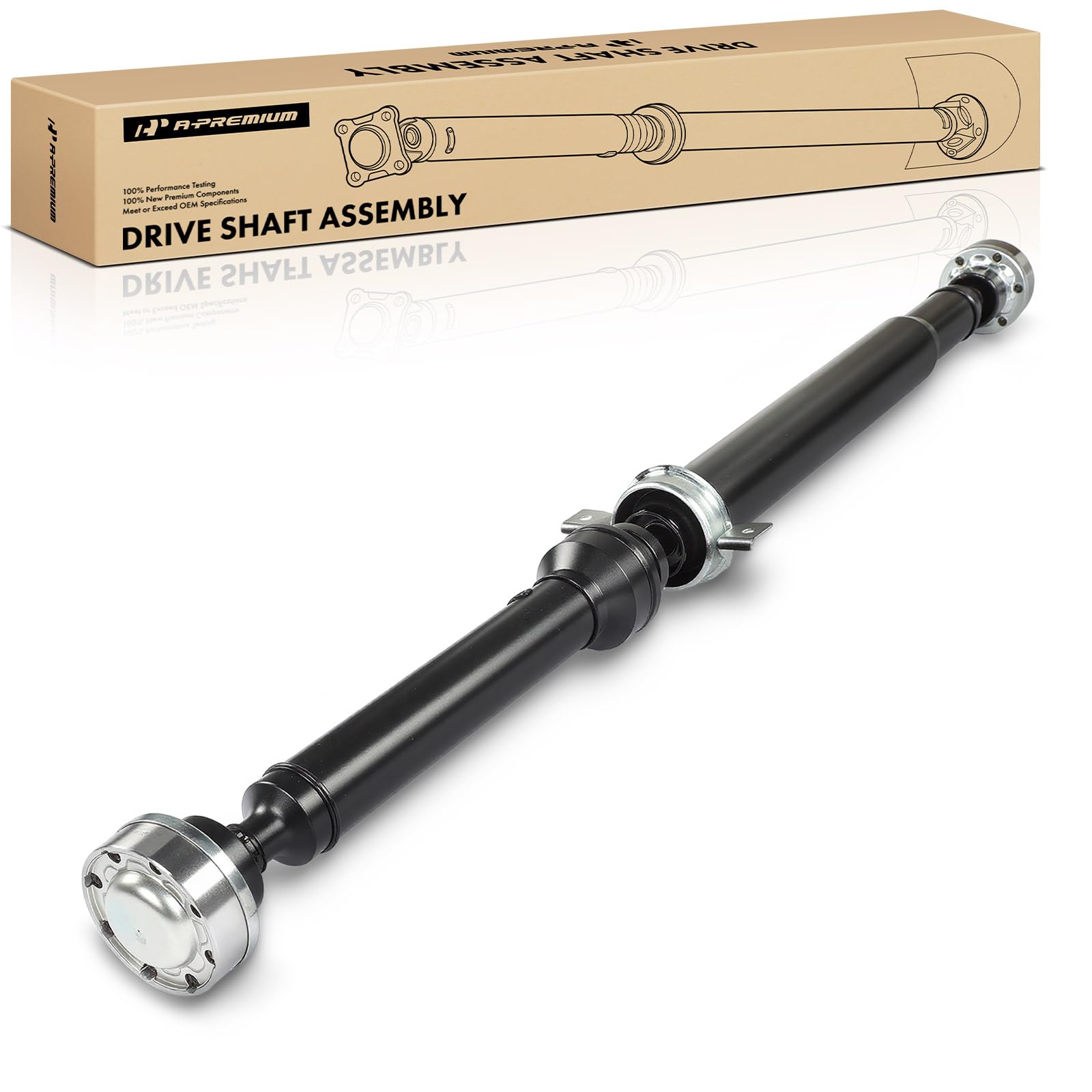 Photo 1 of A-Premium Rear Drive Shaft Driveshaft Assembly Compatible with Jeep Grand Cherokee 2014-2019 V6 3.6L, [RWD, with 230 mm Rear Axle], Replace# 52123730AC, 52123730AB, Complete Prop Shaft