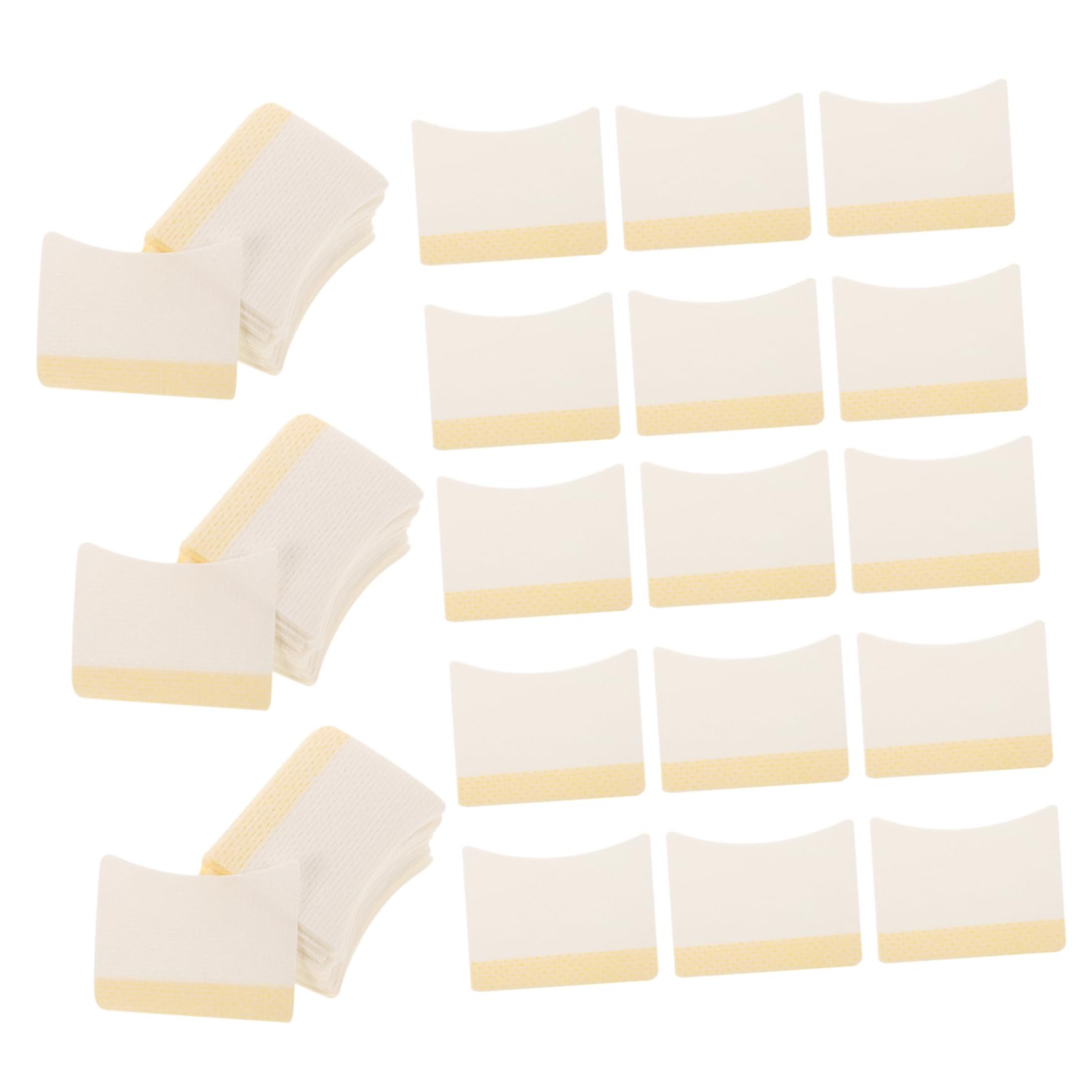 NOLITOY Eyelash Extension Tapes 200pcs Skin-Friendly Lash Isolation Stickers Lash Grafting Tools for