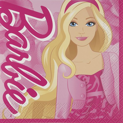 Barbie Luncheon Napkins, 16ct