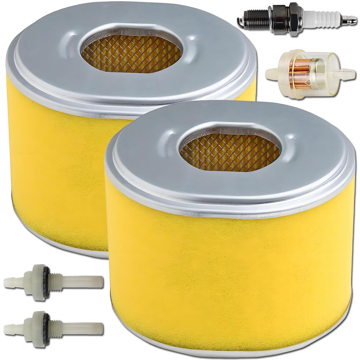 Qiuwanzia 17210-ZE2-505 Air Filter for Honda GX240 GX 270 8HP 9HP Engine