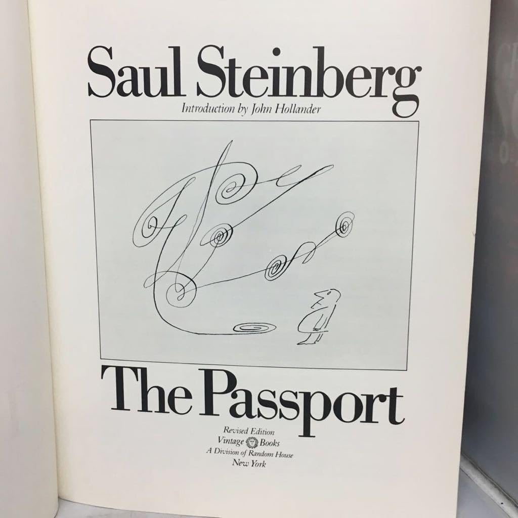 Amazon.co.jp: 画集『Saul Steinberg The Passport 』 ソール