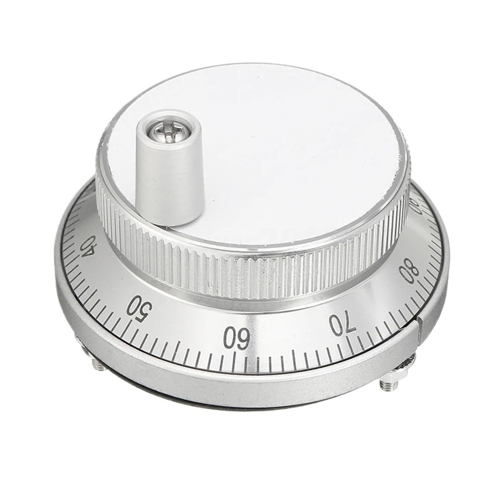 JWSEO Pulser Handwheel 5V 6Pin Pulse 100 Manual Pulse Generator Hand Wheel Machine 60mm Rotary Encoder(5V-6Pin-100PPR,60mm)