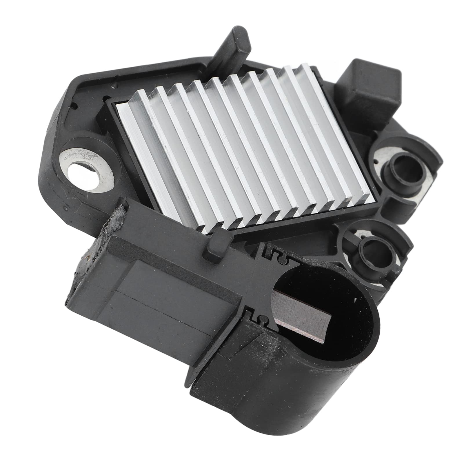 Lichtmaschinenspannungsregler, Kompatibel mit 545i 645ci X5 4.4i 4.8is – OE-Ersatz 595464 2609960 2714345 – Aluminiumlegierung und ABS-Konstruktion